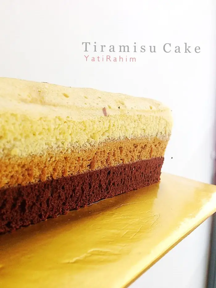 Resepi Kek Tiramisu (Sedap, Lembut dan Lumer!) - Bidadari.My