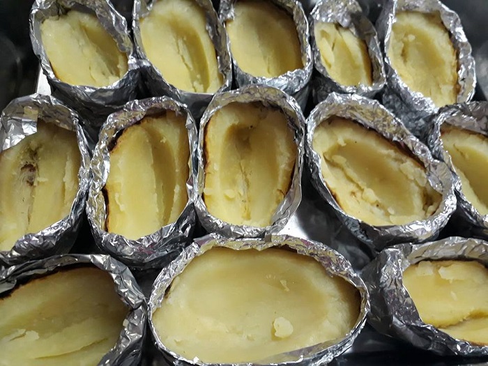Resepi Kentang Bakar Cheese (Cair Cheesenya!) - Bidadari.My