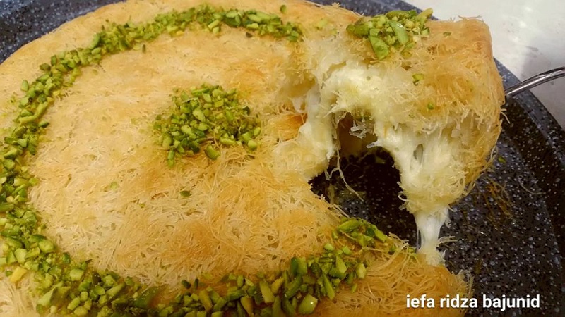 Resepi Kunafa Nabulsi (Original dari Palestin!) - Bidadari.My