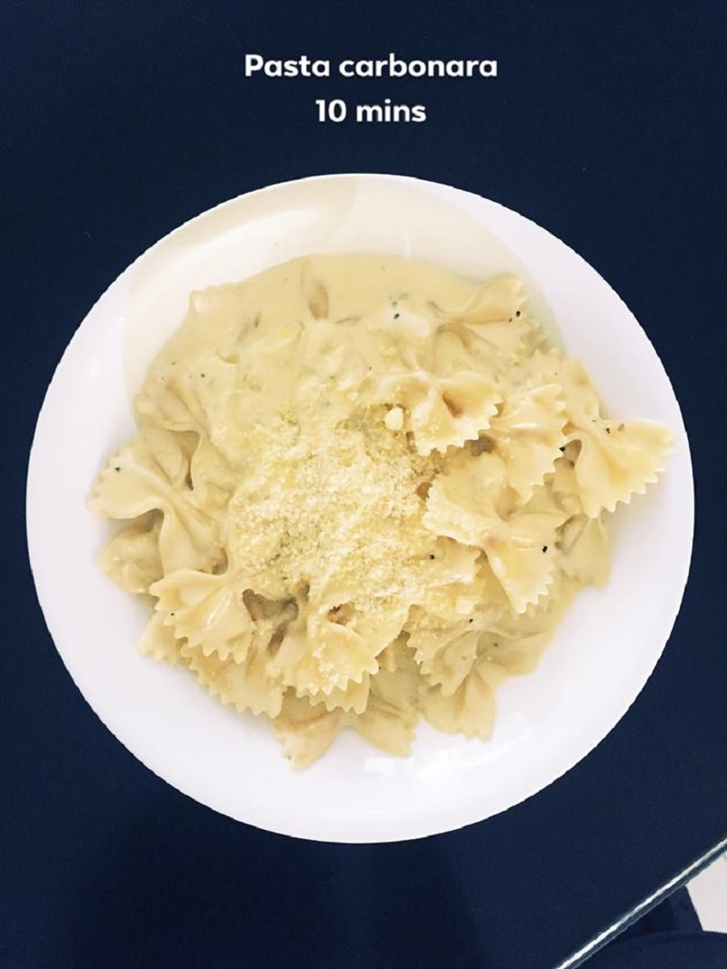 Resepi Pasta Carbonara (10 minit sahaja!) - Bidadari.My