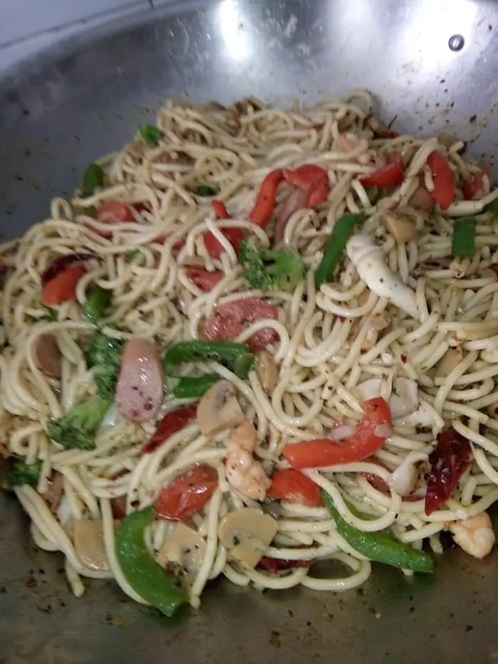Resepi Spaghetti Aglio Olio Marvellous - Bidadari.My