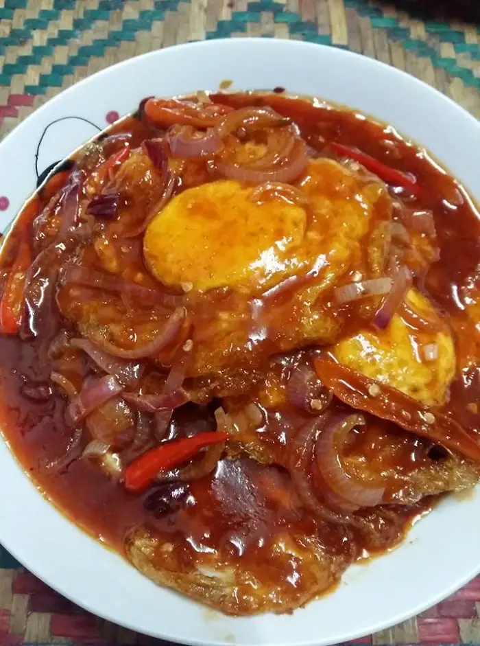 Resepi Telur Masak Sos (Masakan Telur Berkuah Simple dan 